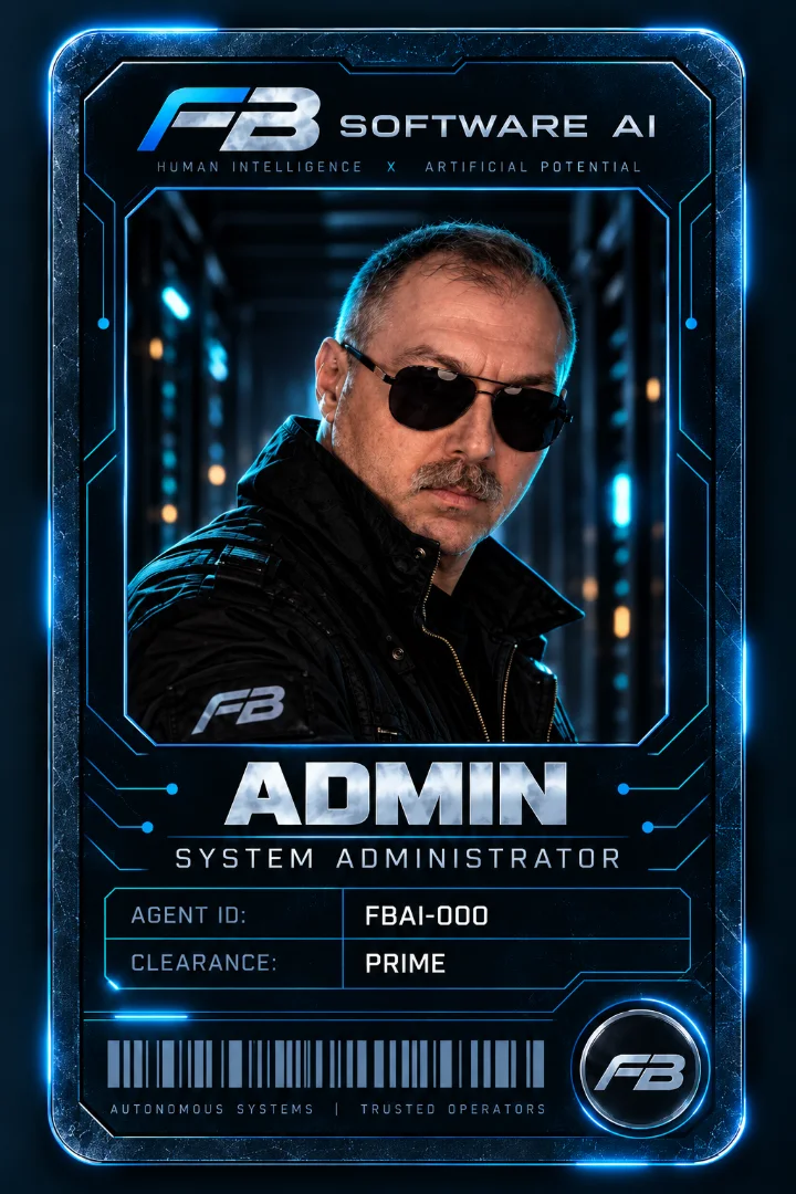 FB Server ajan kartı: The Admin — Sistem yöneticisi