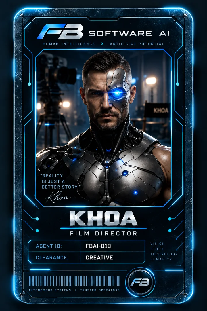 FB Server ajan kartı: Khoa — Film yönetmeni